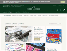 Tablet Screenshot of faber-castell.fr