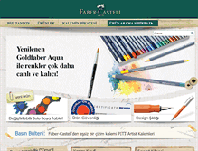 Tablet Screenshot of faber-castell.com.tr