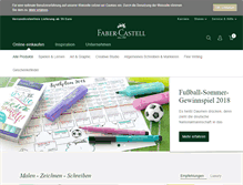 Tablet Screenshot of faber-castell.de